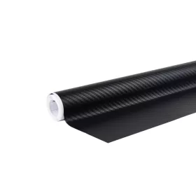 Folie carbon 3D (negru) 30x150cm