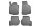 Skoda Octavia (II) ( 2004-2013 ) / Volkswagen Golf (V-VI) ( 2003-2012 ) / Volkswagen Jetta ( 2005-2010 ) / Volkswagen Scirocco ( 2005-2017 ) Set covorașe din cauciuc cu talon înalt Aristar