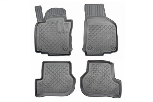 Skoda Octavia (II) ( 2004-2013 ) / Volkswagen Golf (V-VI) ( 2003-2012 ) / Volkswagen Jetta ( 2005-2010 ) / Volkswagen Scirocco ( 2005-2017 ) Set covorașe din cauciuc cu talon înalt Aristar