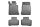 Mercedes GLK (X204) ( 2008-2015 ) Aristar Set de covorașe de cauciuc cu talon înalt Aristar High bead