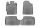 Toyota Yaris (XP130) ( 2011-2020 ) Aristar Set de covorașe de cauciuc cu talon înalt Aristar High bead