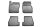 Ford Focus (III) ( 2010-2018 ) Aristar Set de covorașe de cauciuc cu talon înalt Aristar High bead