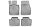 BMW 3 (F30/ F31) Sedan/Station Wagon ( 2011-2018 ) / Bmw 4 Grand Coupe (F36) ( 2014-2021 ) Set covorașe de cauciuc Aristar High bead rubber mat set