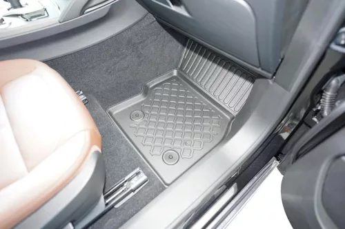 Alfa Romeo Stelvio (2017-) Set de covorașe din cauciuc 3D cu margini înalte Aristar