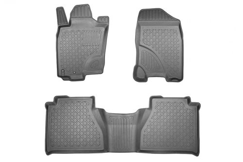 Nissan NAVARA (IV) ( 2015- ) Set de covorașe de cauciuc Aristar High bead