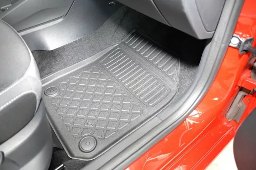 Skoda Fabia (III) (NJ) (2014-2021) Set de covorașe din cauciuc 3D cu margini înalte Aristar