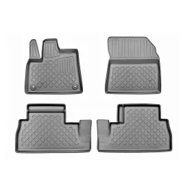   Citroen Berlingo (K9) (2018-) / Opel Combo Life (2021-) / Peugeot Rifter, e-Rifter (2021-) / Toyota Proace City Verso (2019-) Set covorașe din cauciuc 3D cu margini înalte Aristar