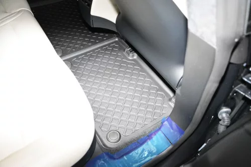 Tesla Model S (2012-) Set de covorașe din cauciuc 3D cu margini înalte Aristar