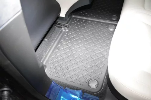Tesla Model S (2012-) Set de covorașe din cauciuc 3D cu margini înalte Aristar