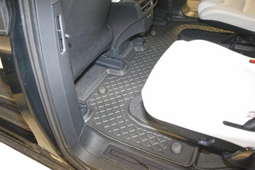 Tesla Model X 6 locuri (2015-2021) Set de covorașe din cauciuc 3D Aristar cu margini înalte pentru al doilea rând