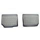 Opel Zafira B (II) ( 2005-2014 ) Scaunele de pe al treilea rând Aristar Set de covorașe din cauciuc cu talon înalt