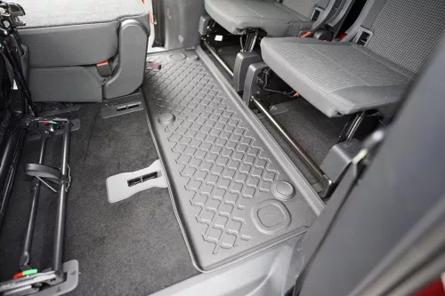 Ford Connect (2022-) / Volkswagen Caddy (SB) (2021-) Set de covorașe din cauciuc 3D Aristar cu margini înalte pentru al treilea rând de scaune
