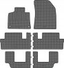 Citroen C4 Grand Picasso ( 2013-2018 ) / C4 Grand Spacetourer ( 2018-2022 ) Set covorașe din cauciuc CikCar