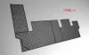 Citroen Jumpy (II) / Peugeot Expert (2007-2016 ) / Fiat Scudo (2007-2021 ) / Toyota ProAce ( 2013-2016 ) Set covorașe de cauciuc CikCar