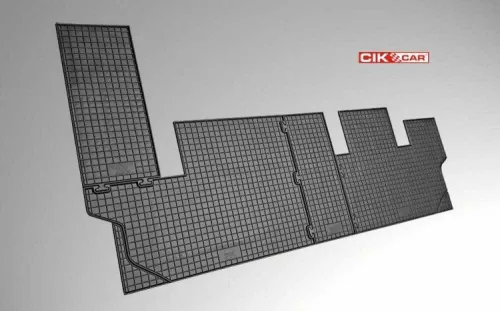 Citroen Jumpy (II) / Peugeot Expert (2007-2016 ) / Fiat Scudo (2007-2021 ) / Toyota ProAce ( 2013-2016 ) Set covorașe de cauciuc CikCar