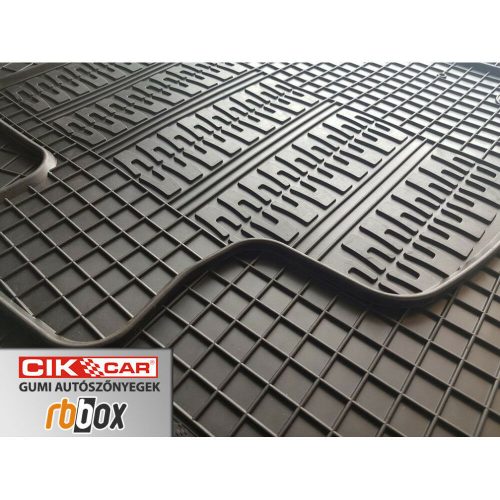 Ford Transit ( 2014- ) primul rând / Ford Tourneo Custom ( 2012-2018 ) primul rând Set de covorașe din cauciuc CikCar pentru primul rând