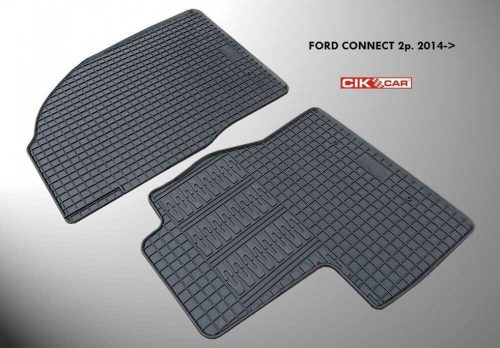 Ford Connect Transit ( 2013-2018 ) Set covorașe de cauciuc CikCar cu 2 locuri