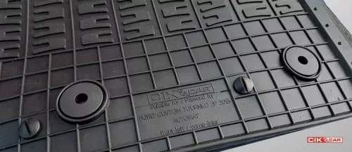 Ford Custom Transit (2012-2018) 2 locuri, automat Set covorașe din cauciuc CikCar