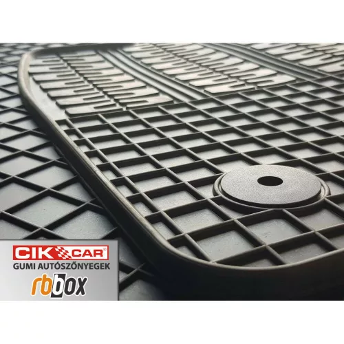 Ford Custom Tourneo Titanium (2018-) rândul din față  Set covorașe din cauciuc CikCar