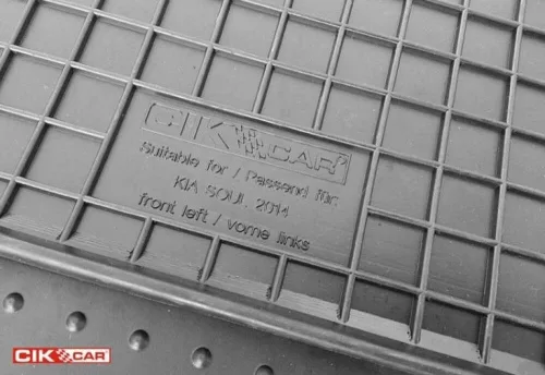 Kia SOUL ( 2013-2019 ) KikCar Set covorașe din cauciuc