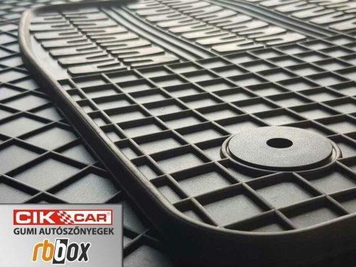 SKODA Kodiaq ( 2016-2023 ) / SEAT Tarraco ( 2018- ) Set covorașe din cauciuc CikCar cu suport pentru picioare