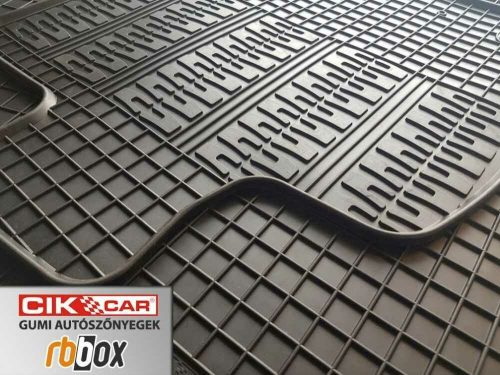 SKODA Kodiaq ( 2016-2023 ) / SEAT Tarraco ( 2018- ) Set covorașe din cauciuc CikCar cu suport pentru picioare