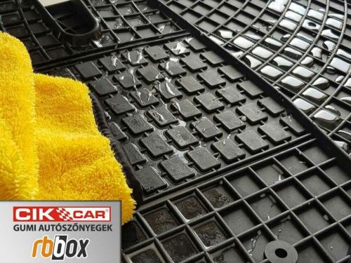 SKODA Kodiaq ( 2016-2023 ) / SEAT Tarraco ( 2018- ) Set covorașe din cauciuc CikCar cu suport pentru picioare