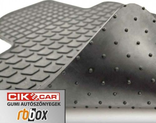 SKODA Kodiaq ( 2016-2023 ) / SEAT Tarraco ( 2018- ) Set covorașe din cauciuc CikCar cu suport pentru picioare