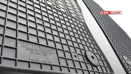 Volkswagen Caddy (IV) ( 2015-2020 ) 2 sem. Set de covorașe din cauciuc CikCar