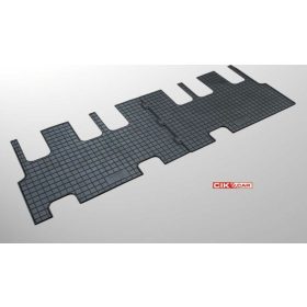   Volkswagen T6 Caravelle (al treilea rând) (2015-) Set covorașe din cauciuc CikCar