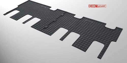 Volkswagen T6 Caravelle (al treilea rând) (2015-) Set covorașe din cauciuc CikCar