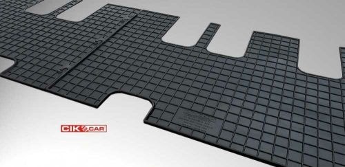 Volkswagen T6 Caravelle (al treilea rând) (2015-) Set covorașe din cauciuc CikCar