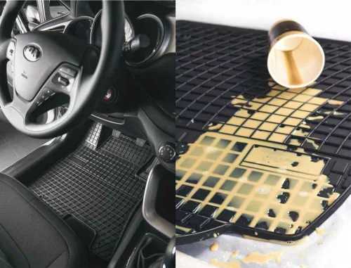Kia Ceed (II) ( 2012-2018 ) Set de covorașe din cauciuc Frogum