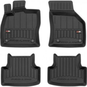   Volkswagen Golf (VII) (2012-2020) / SEAT LEON III (2014-) / VW T-Roc (2018-) Set de covorașe din cauciuc Frogum cu margini înalte 3D ProLine