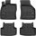 Volkswagen Golf (VII) ( 2012-2020 ) / SEAT LEON III ( 2014- ) / VW T-Roc ( 2018- ) Set de covoare de cauciuc 3D ProLine Frogum cu profil înalt, cu profil înalt