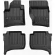 Volkswagen Touareg II ( 2010-2017 ) Set de covoare din cauciuc 3D Pro-Line Frogum Frogum