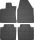 Nissan QASHQAI ( 2008-2013 ) Set de covorașe din cauciuc Frogum