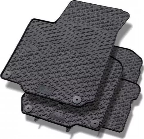 Skoda Octavia (I) (1996-2010) / VW Golf IV (1997-2006) / Seat Leon I (1999-2005) Set covorașe din cauciuc negru Geyer&Hosaja