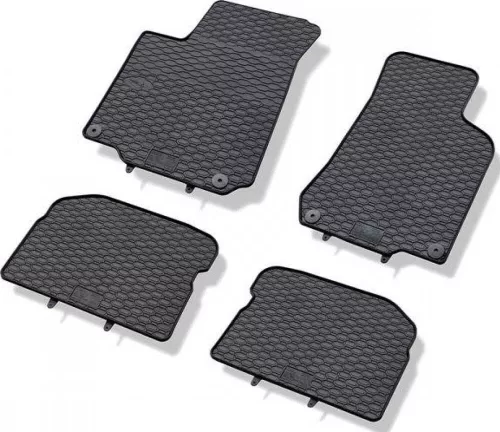 Skoda Octavia (I) (1996-2010) / VW Golf IV (1997-2006) / Seat Leon I (1999-2005) Set covorașe din cauciuc negru Geyer&Hosaja