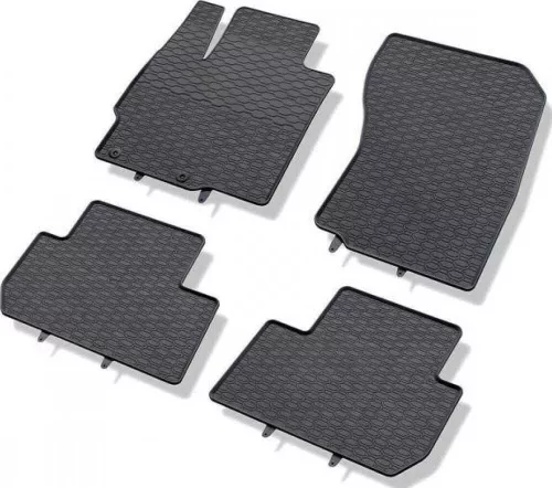 Peugeot 4007 / Citroen C-Crosser (2007-2012) / Mitsubishi Outlander III (2012-) Set covorașe din cauciuc Geyer&Hosaja 856/4C