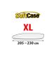205-230 cm SoftCase cutia de acoperiș cu prelată de dimensiuni XL