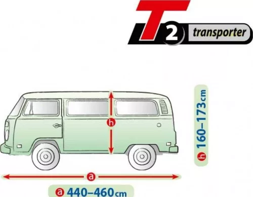 440-460 cm Prelată pentru garaj mobil - VW T2 - BARKAS