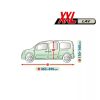 463-490 cm Mobile Garage autótakaró ponyva - XXL kisáruszállító