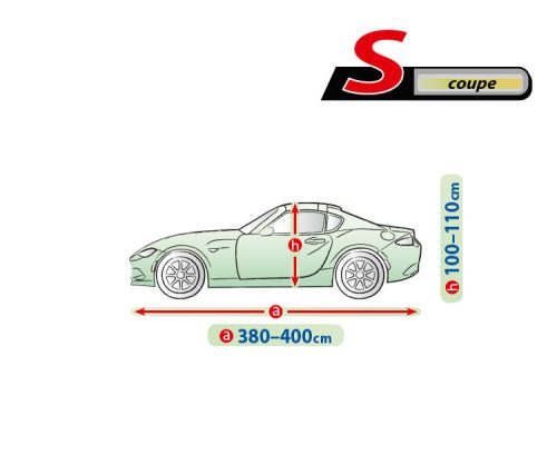 380-400 cm Prelată pentru garaj mobil - S coupe