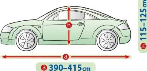 390-415 cm Prelată mobilă pentru garaj - M coupe