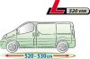 520-530 cm Acoperire auto pentru garaj mobil - L520 van