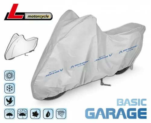 215-240 cm Husă Basic Garage pentru motocicletă – mărime L
