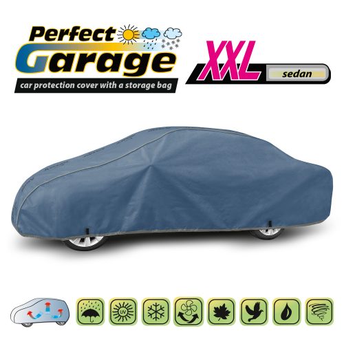 500-535 cm Perfect Garage Car cover tarpaulin - XXL sedan