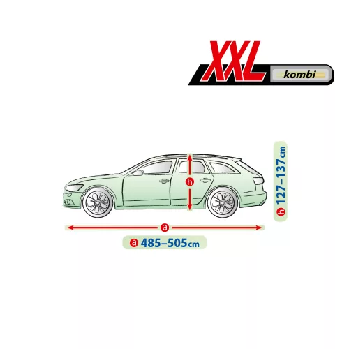 485-505 cm Prelată membrană pentru garaj - XXL break