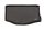 Suzuki Swift III Hatchback ( 2005-2008 ) Compartiment pentru bagaje Rezaw-Plast cu dimensiuni exacte
